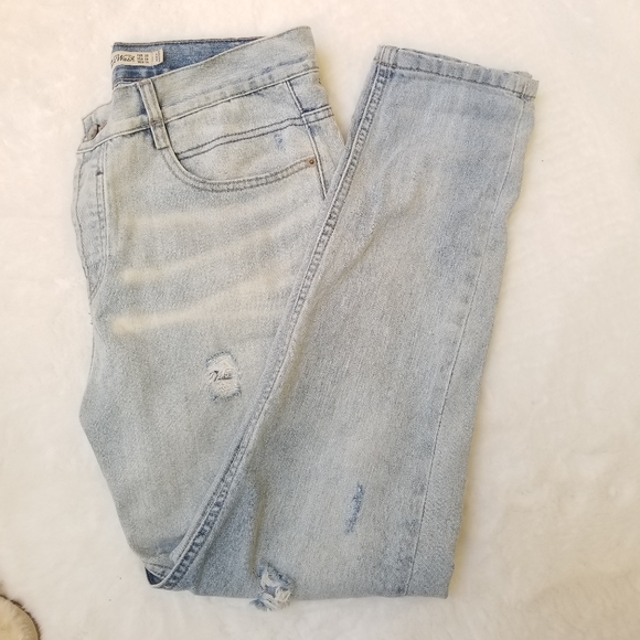 Zara Women's Premium Wash Trafaluc Boyfriend High-rise Jeans US 6 - Picture 7 of 8